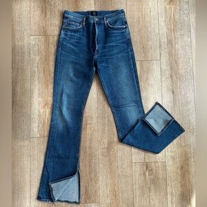 Citizens of Humanity Georgia High Rise Bootcut Jeans Size 27 32” Inseam Stretch